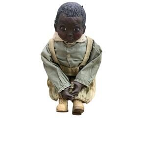Arnett's Country Store Josiah 2234/4000 Doll w/ Clay Hands, Feet, Face 19"